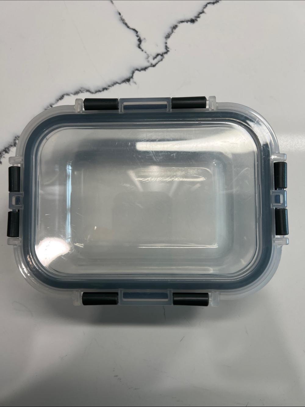 Set of 3 Glass Meal Prep Containers with Lids (1.5C, 2C, 4C) - Picture 4 of 7
